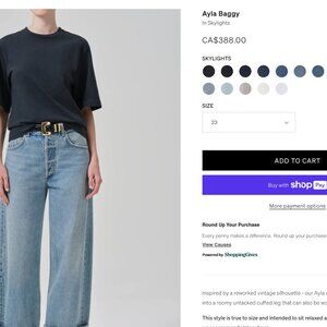 Ayla - citizen of Humanity size 25